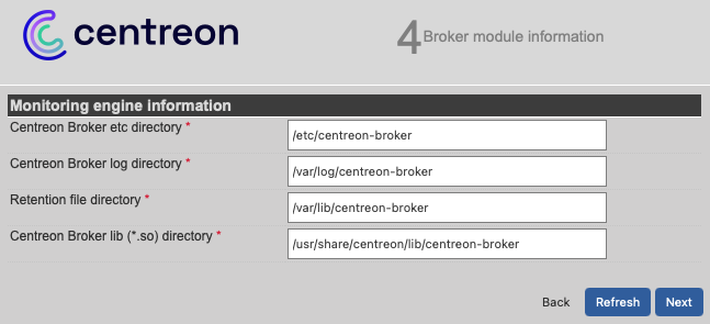 Wizard installazione Centreon 25.10