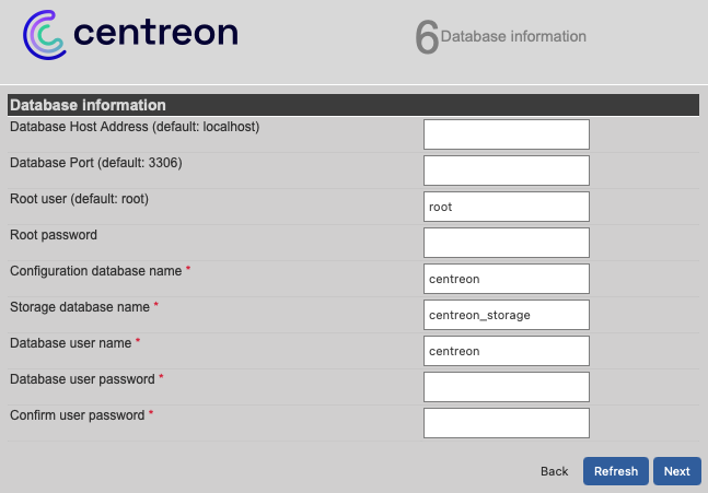 Wizard installazione Centreon 25.10